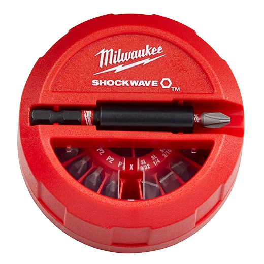 SHOCKWAVE 22PC Impact Driver Bit Puck (Tube)