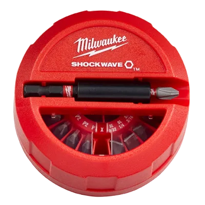 SHOCKWAVE 22PC Impact Driver Bit Puck (Tube)
