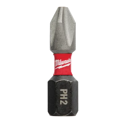 SHOCKWAVE™ 1" Impact Duty Phillips #2 Insert Driver Bits (25 PK)