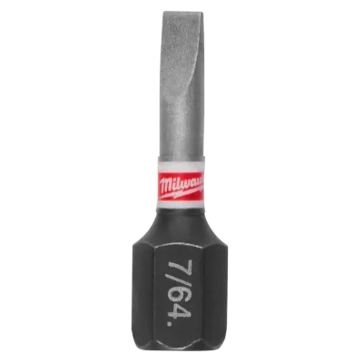 SHOCKWAVE™ 1" Impact Duty Slotted 7/64" Insert Driver Bits (25 PK)
