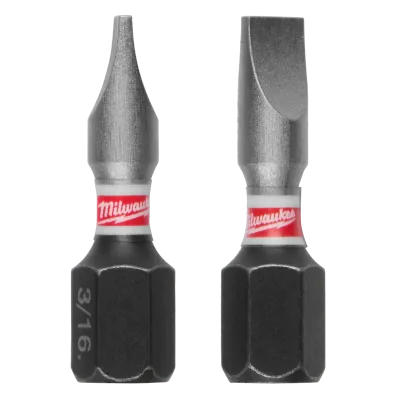 SHOCKWAVE™ 1" Impact Duty Slotted 3/16" Insert Driver Bits (25 PK)