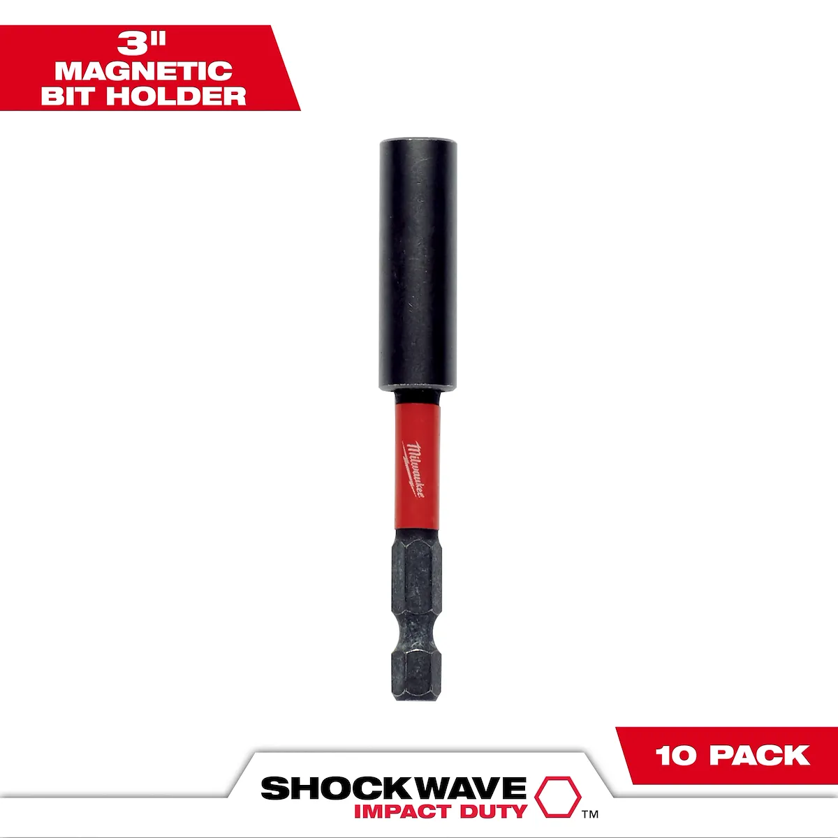 Milwaukee Tool SHOCKWAVE™ Impact Duty Magnetic Bit Holder 48-32-4305