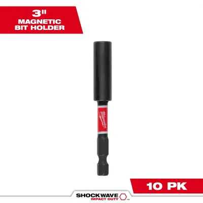 Milwaukee Tool SHOCKWAVE™ 3" Impact Duty Magnetic Bit Holder 48-32-4505
