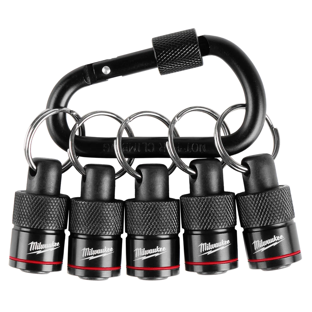 5PC Bit Holder with Carabiner