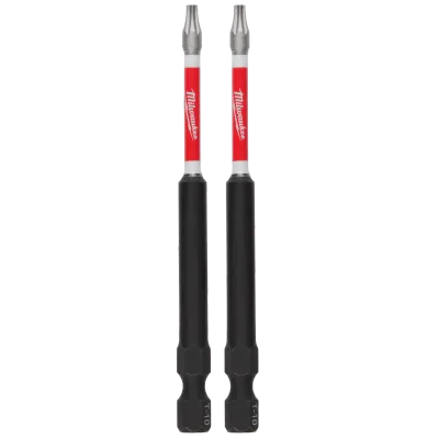SHOCKWAVE™ 3-1/2" Impact TORX® T10 Power Driver Bits (5 PK)