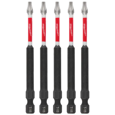 SHOCKWAVE™ 3-1/2" Impact TORX® T15 Power Driver Bits (5 PK)