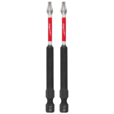 SHOCKWAVE™ 3-1/2" Impact Duty TORX® T15 Power Driver Bits Bulk 25