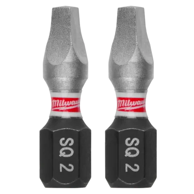 SHOCKWAVE™ 1" Impact Duty Square Recess #2 Insert Driver Bits (5 PK)
