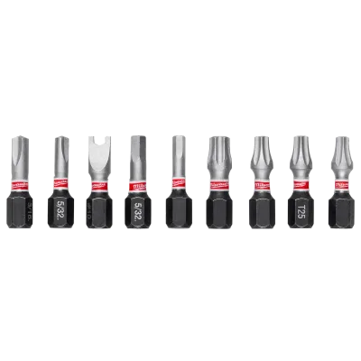 SHOCKWAVE™ 1" Impact Duty Security Insert Bit Set - 9PC