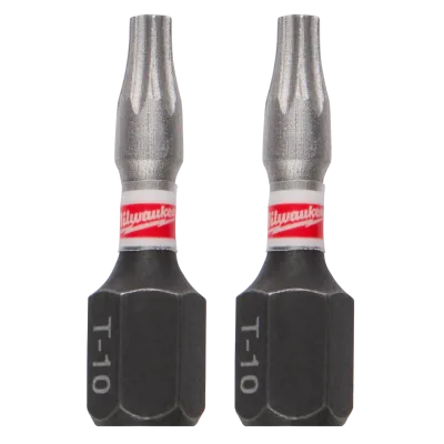 SHOCKWAVE™ 1" Impact TORX® T10 Insert Driver Bits (5 PK)