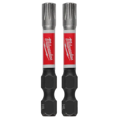 SHOCKWAVE™ 2" Impact Specialty Wood Screws Power Driver Bits (2 PK)