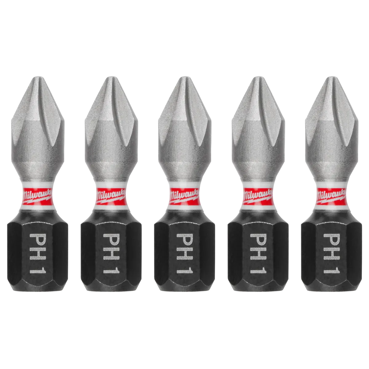 SHOCKWAVE™ 1" Impact Duty Phillips #1 Insert Driver Bits (5 PK)