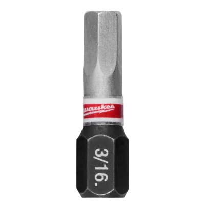 SHOCKWAVE™ 1" Impact Duty Hex 3/16" Insert Driver Bits Bulk 25