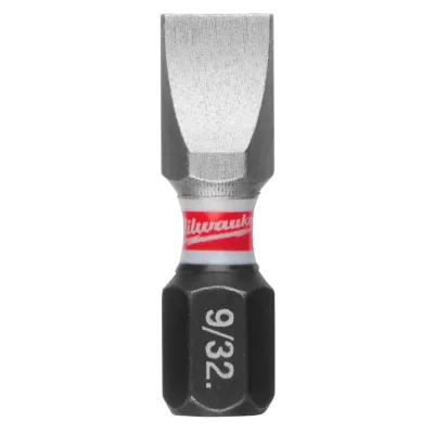SHOCKWAVE™ 1" Impact Duty Slotted 9/32" Insert Driver Bits Bulk 25