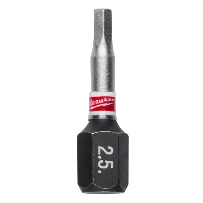 SHOCKWAVE™ 1" Impact Duty Hex 2.5mm Insert Driver Bits Bulk 25