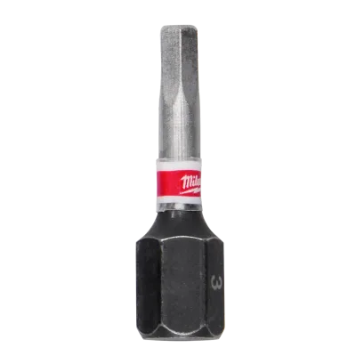 SHOCKWAVE™ 1" Impact Duty Hex 3 MM Insert Driver Bits Bulk 25