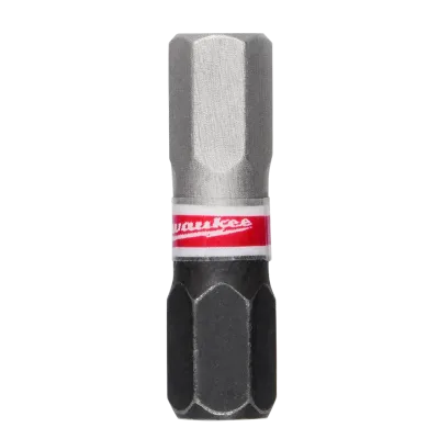 SHOCKWAVE™ 1" Impact Duty Hex 6 MM Insert Driver Bits Bulk 25