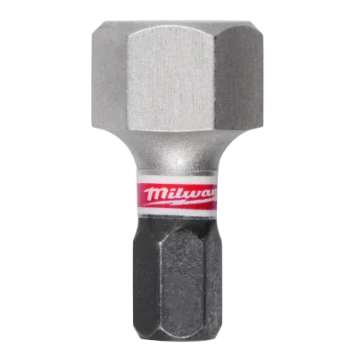 SHOCKWAVE™ 1" Impact Duty Hex 12 MM Insert Driver Bits Bulk 25
