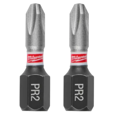 SHOCKWAVE™ 1" Impact Duty Reduced Diameter Phillips #2 Drywall Insert Driver Bits Bulk 25