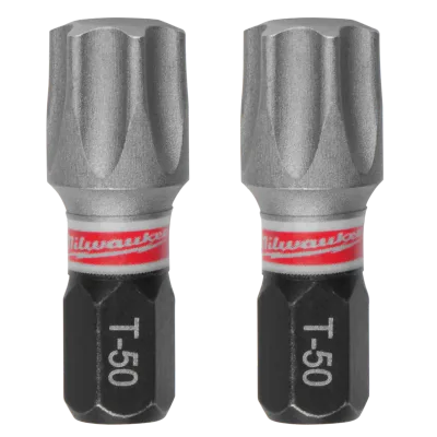 SHOCKWAVE™ 1" Impact TORX® T50 Insert Driver Bits (Bulk 25)
