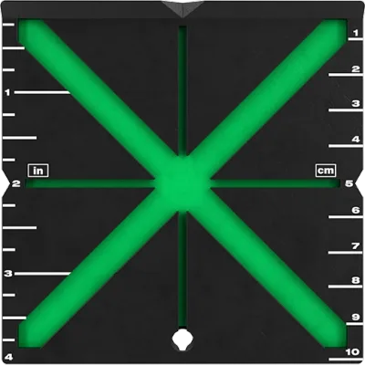 Responsive Laser Alignment Target