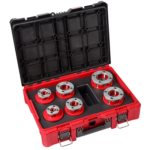 1/2"-2" HIGH SPEED NPT Portable Pipe Threading Forged Aluminum Die Head Kit
