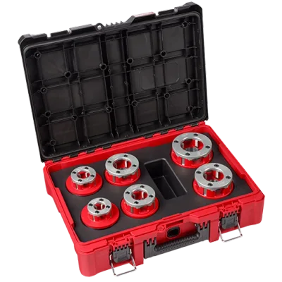 1/2"-2" HIGH SPEED NPT Portable Pipe Threading Forged Aluminum Die Head Kit