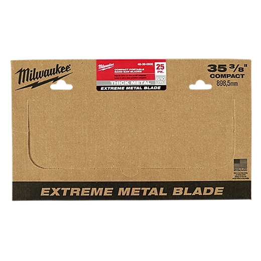 Milwaukee Tool Extreme Metal Band Saw Blades 48-39-0606