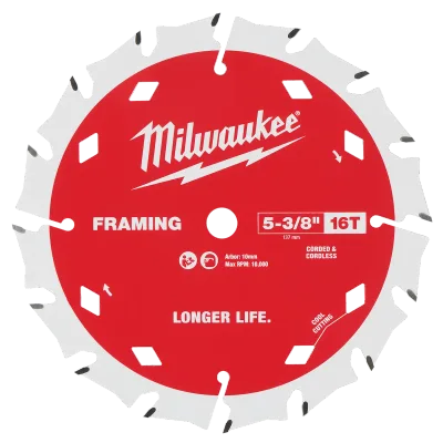 5-3/8" 16T Framing Circular Saw Blade