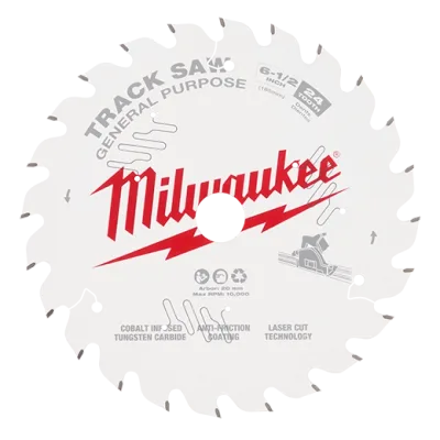 6-1/2" 24T General Purpose Track Saw Blade