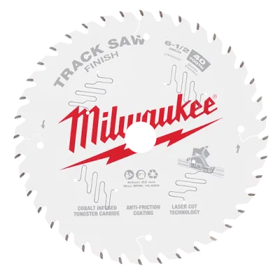 6-1/2” 40T Finish Track Saw Blade