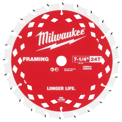 7-1/4" 24T Framing Circular Saw Blade