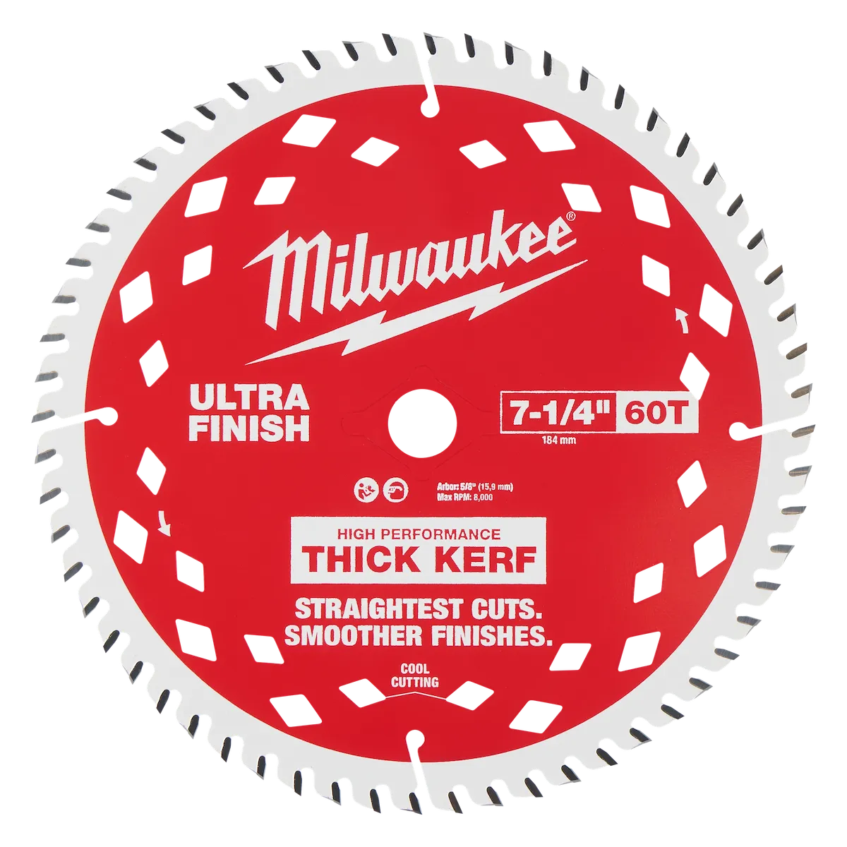 7-1/4" 60T Ultra Fine Finish Circular Saw Blade