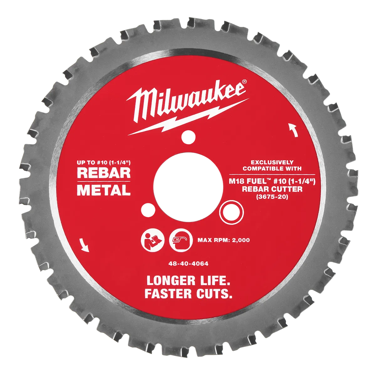 (10PK) #10 (1-1/4”) Rebar Cutting Blade