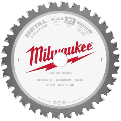 5-3/8" 30T Metal Cutting Circular Saw Blades