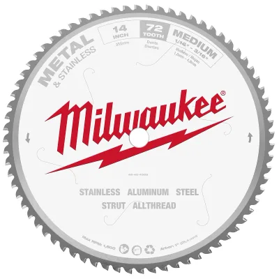 Milwaukee Tool Metal Cutting Circular Saw Blades 48-40-4505