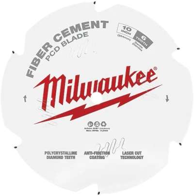 10" PCD/Fiber Cement Circular Saw Blade