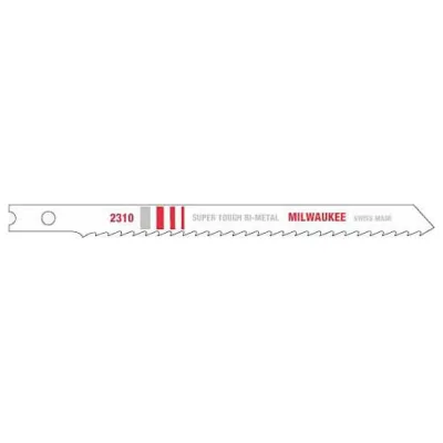 4-1/8" 10 TPI Bi-Metal Jig Saw Blade - U-Shank (5-Pack)