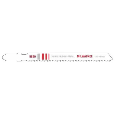 4" 8 TPI Bi-Metal Jig Saw Blade - T-Shank (5-Pack)