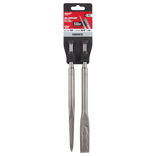 (2PK) SDS PLUS SLEDGE Bull Point & Flat Chisel