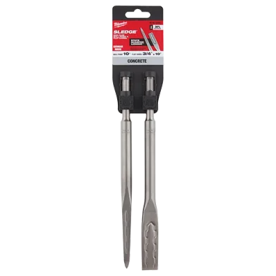 (2PK) SDS PLUS SLEDGE Bull Point & Flat Chisel