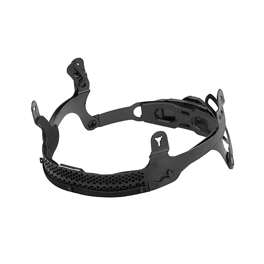 Safety Helmet Ratcheting Suspension
