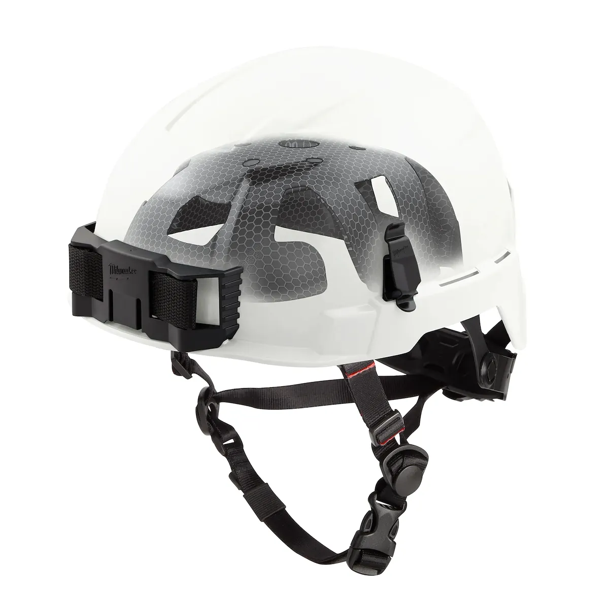 Class E BOLT™ White Safety Helmet w/ IMPACT ARMOR™ Liner