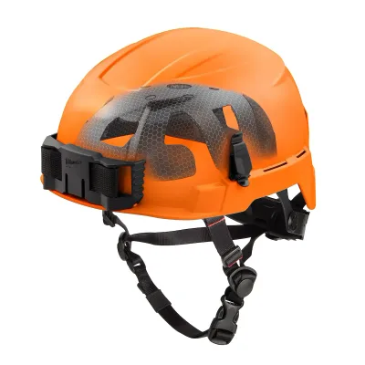 Class E BOLT™ Orange Safety Helmet w/ IMPACT ARMOR™ Liner
