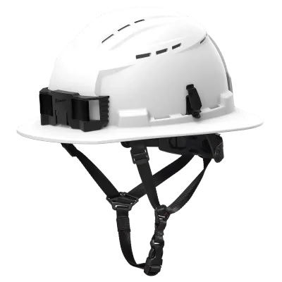 BOLT™ White Full Brim Vented Safety Helmet – Type 2, Class C
