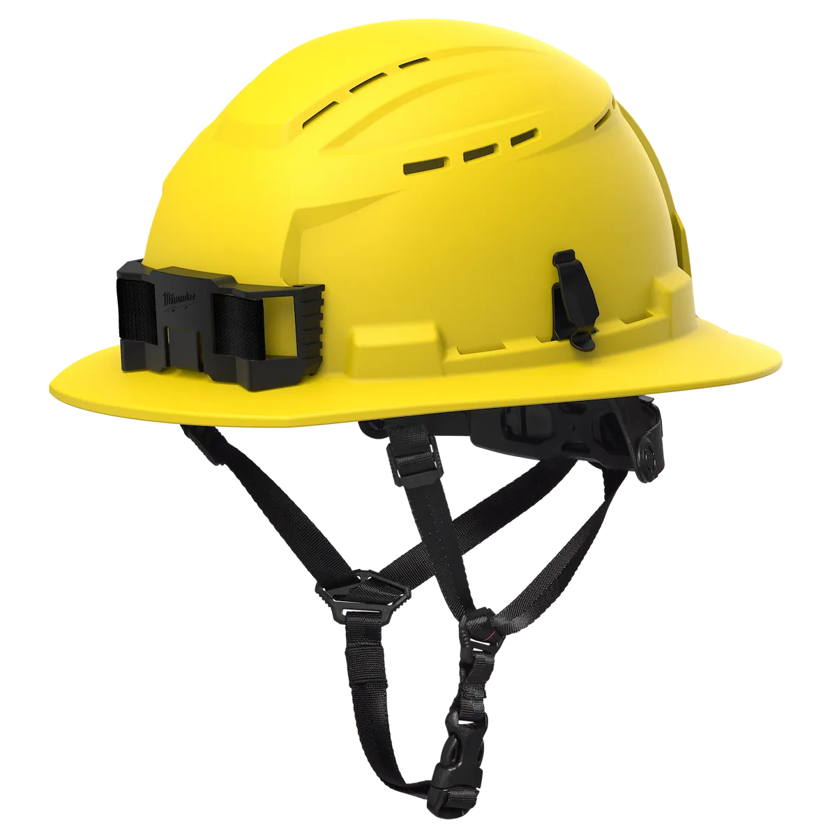 BOLT™ Yellow Full Brim Vented Safety Helmet – Type 2, Class C