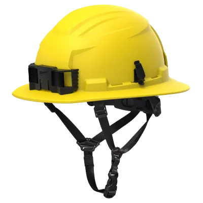 BOLT™ Yellow Full Brim Safety Helmet – Type 2, Class E