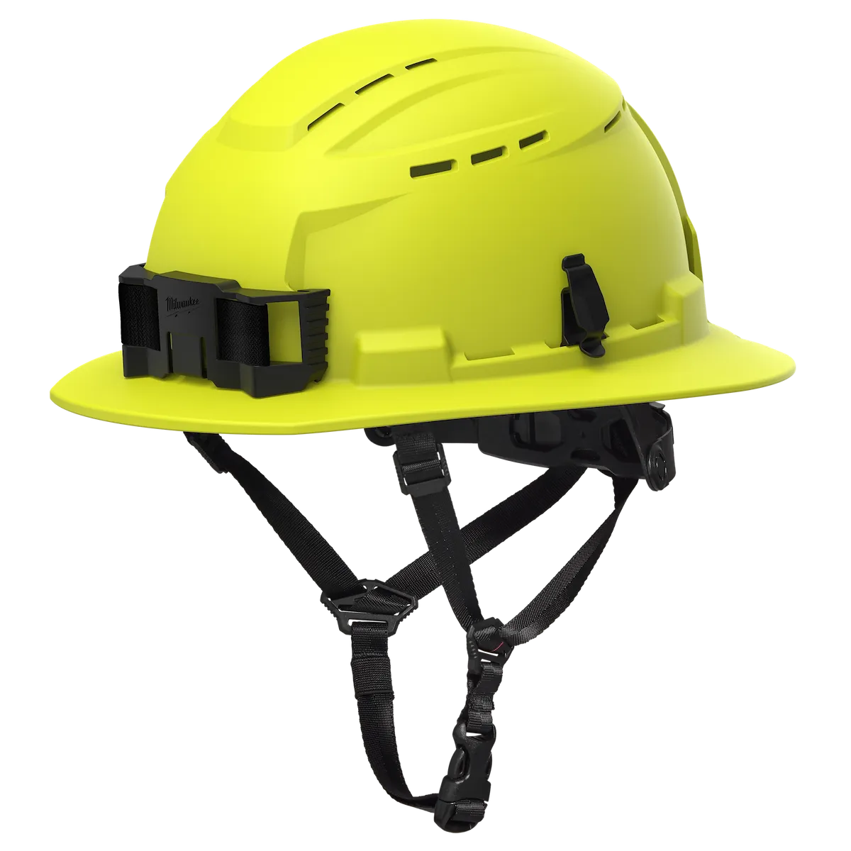 BOLT™ High Visibility Green Full Brim Vented Safety Helmet – Type 2, Class C