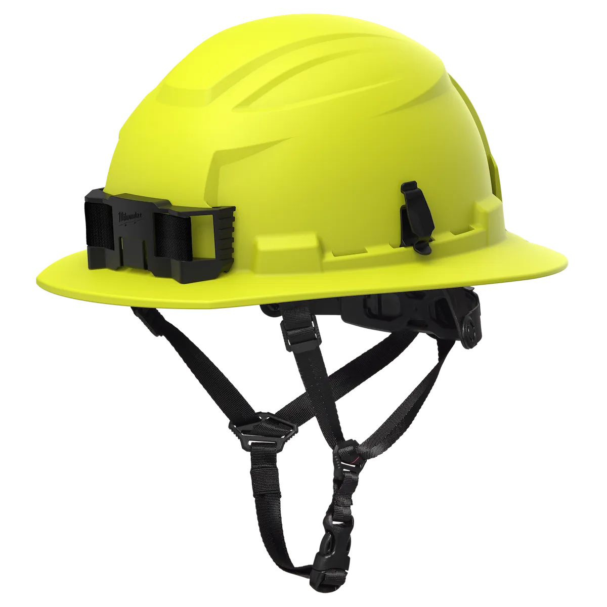 BOLT™ High Visibility Green Full Brim Safety Helmet – Type 2, Class E