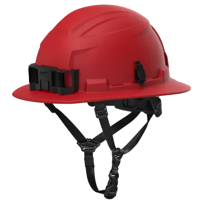 BOLT™ Red Full Brim Safety Helmet – Type 2, Class E